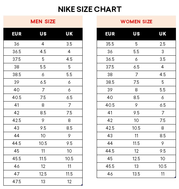 nike-size-chart